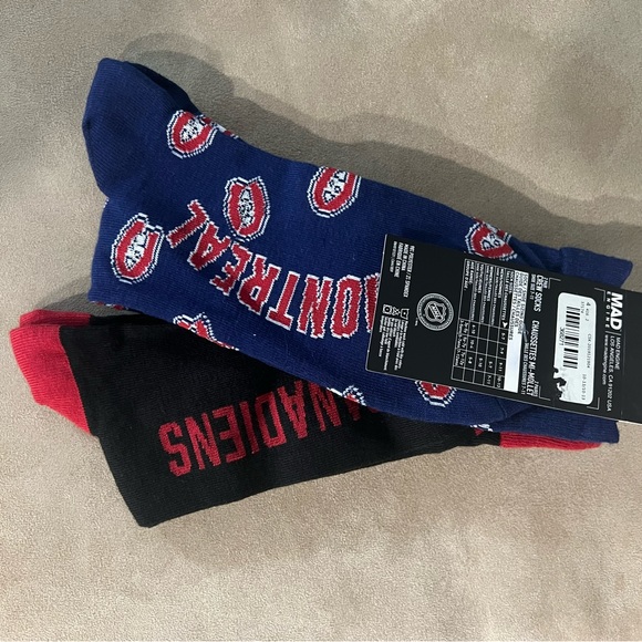 Montreal Canadiens socks - Picture 3 of 4